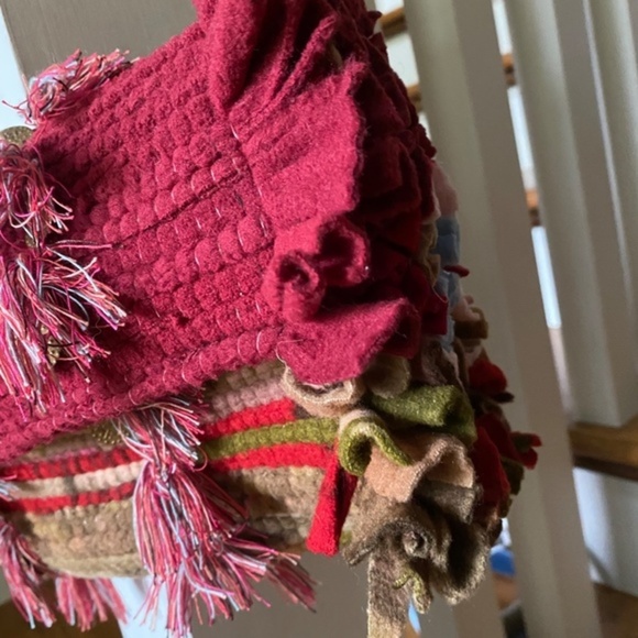 Anthropologie Ibban Tassel Embellished Clutch Crossbody - Picture 12 of 14